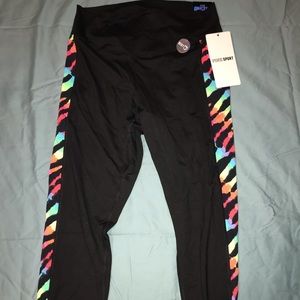 VS PINK LEGGINGS TIE DYE LIMITED EDITION